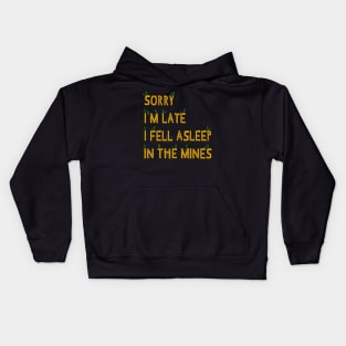 Stardew Valley Asleep in the mines Pelican Town Kids Hoodie